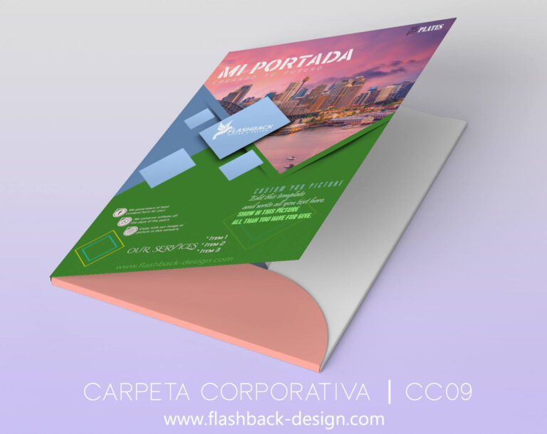 Carpetas corporativas Flashback Design