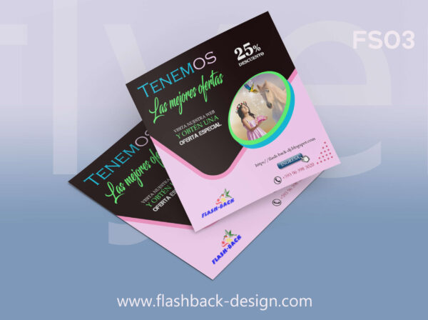 Flyer Square Publicitario FS03