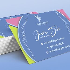 Tarjetas de presentación personalizadas de alta calidad